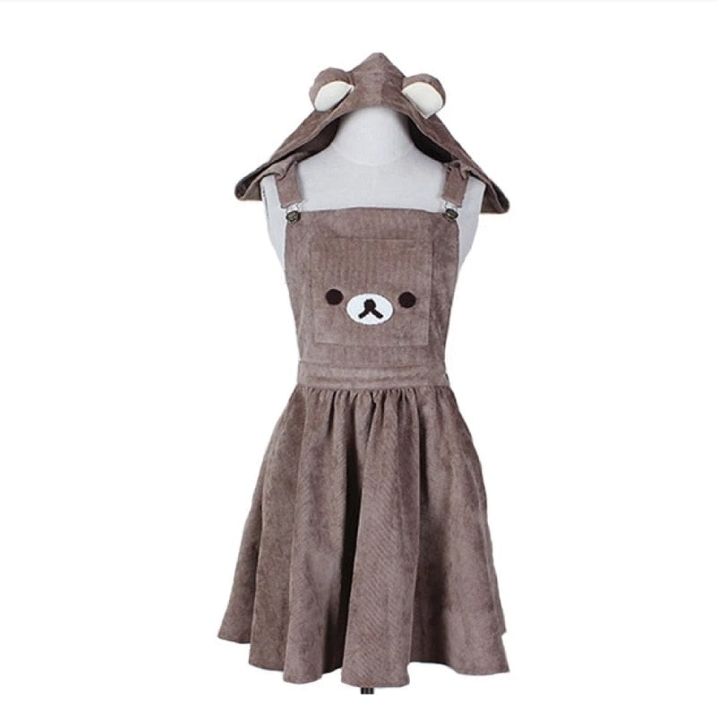 Kawaii Rilakkuma Lolita Overall Dress
