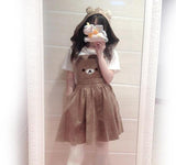 Kawaii Rilakkuma Lolita Overall Dress