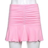 Cute Summer Skirt Pink