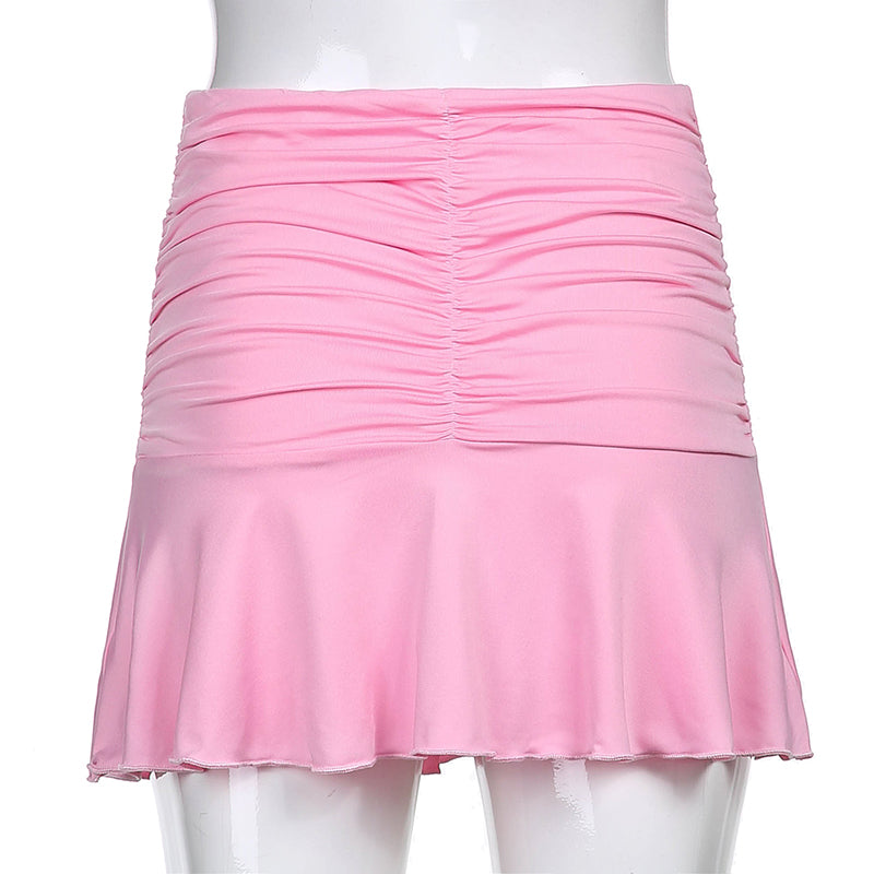 Cute Summer Skirt Pink