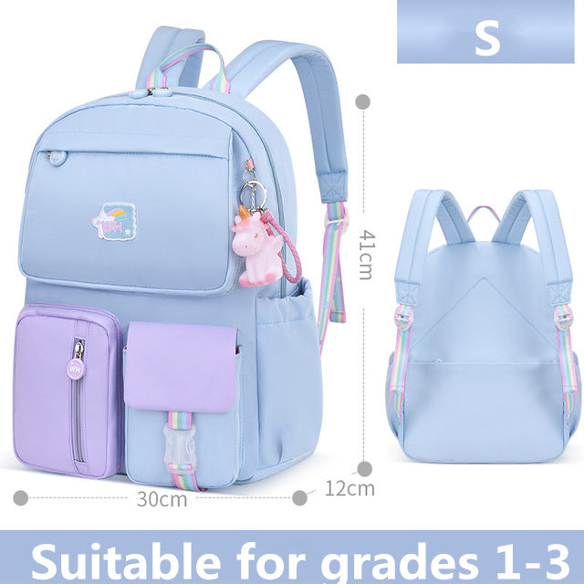 Korean fashion shoulder school bag (Waterproof)