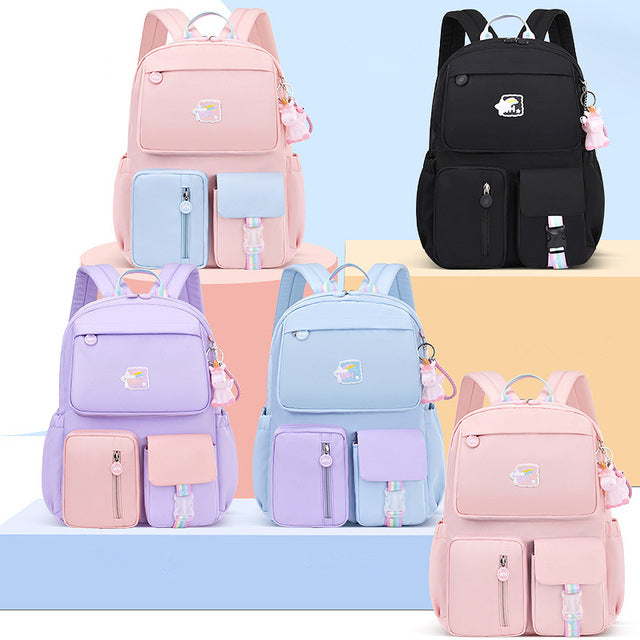 Korean fashion shoulder school bag (Waterproof)