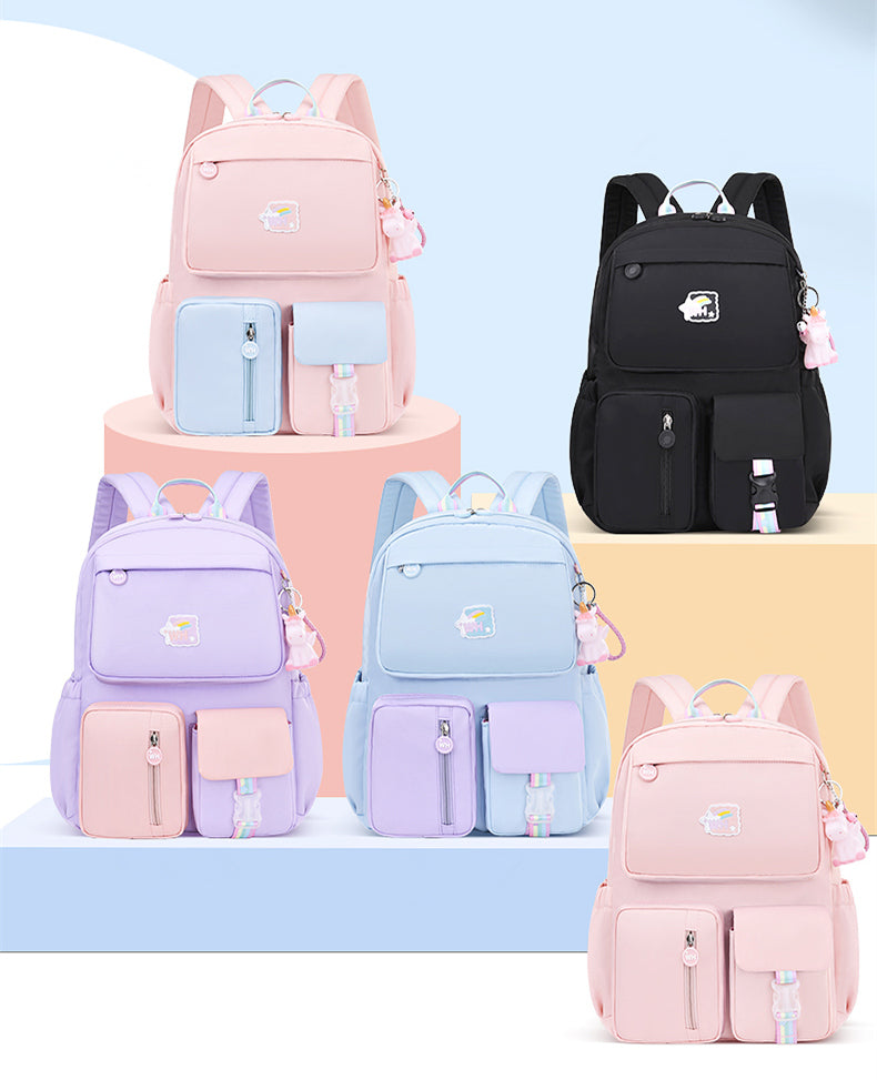 Korean fashion shoulder school bag (Waterproof)