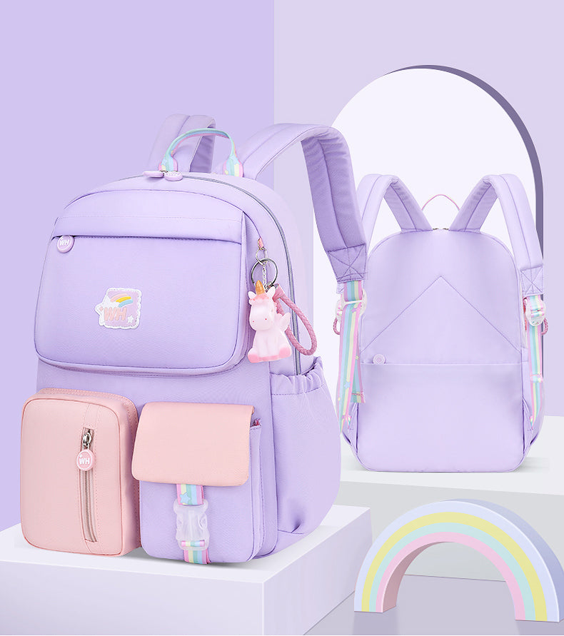Korean fashion shoulder school bag (Waterproof)