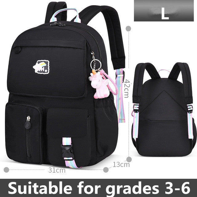 Korean fashion shoulder school bag (Waterproof)