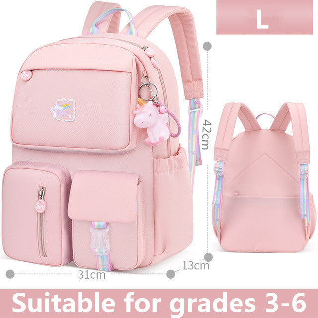 Korean fashion shoulder school bag (Waterproof)