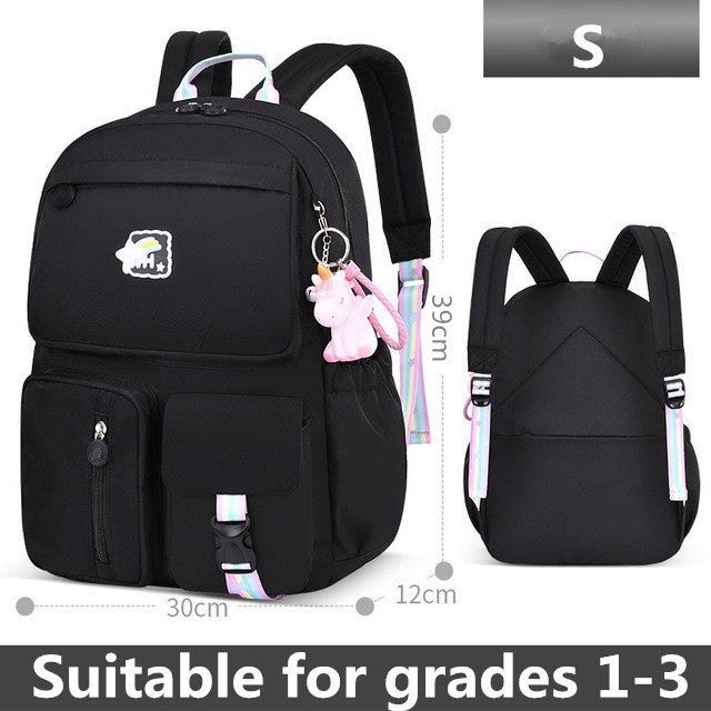 Korean fashion shoulder school bag (Waterproof)