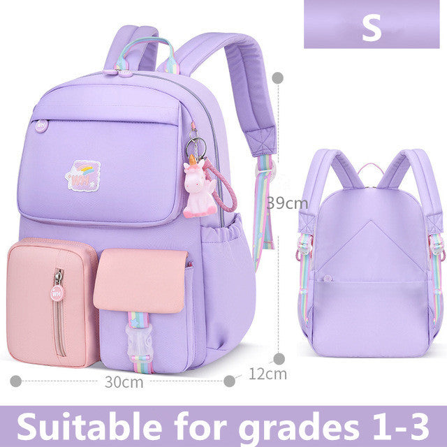 Korean fashion shoulder school bag (Waterproof)