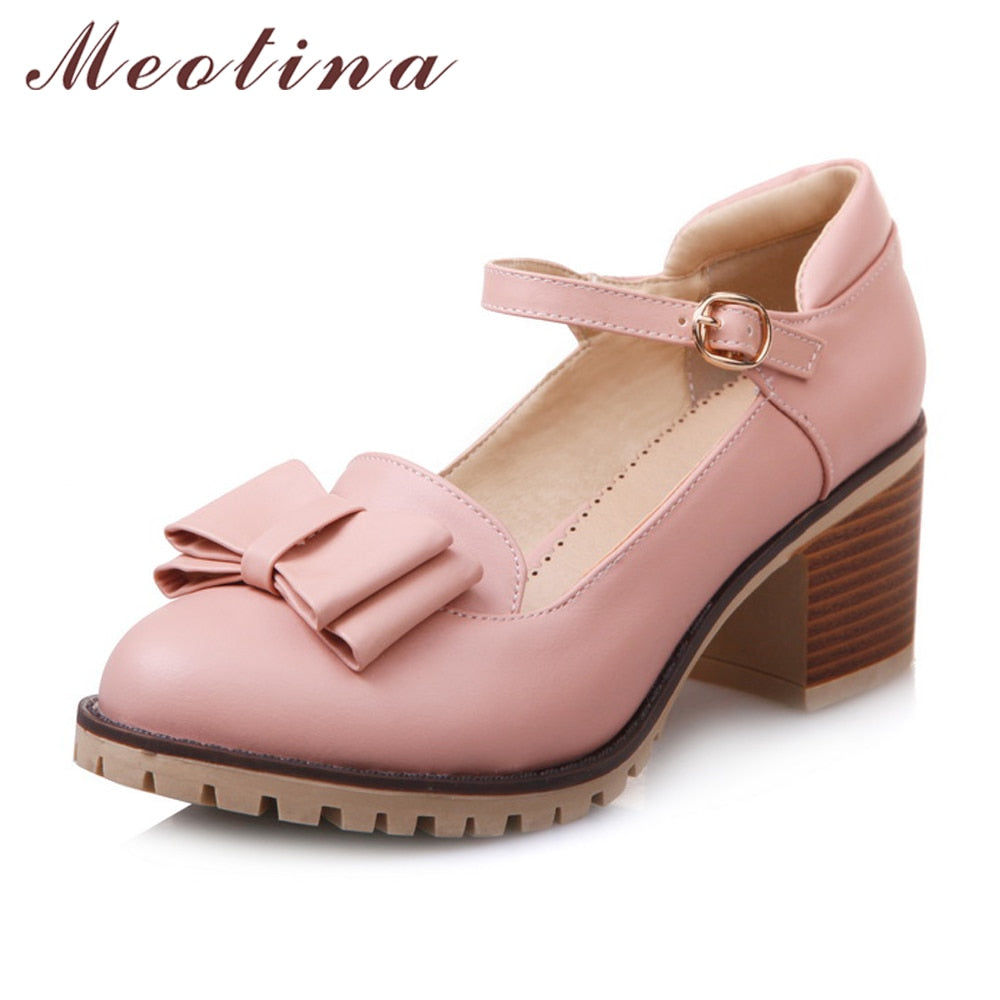 a Women Pumps Lolita Shoes Platform