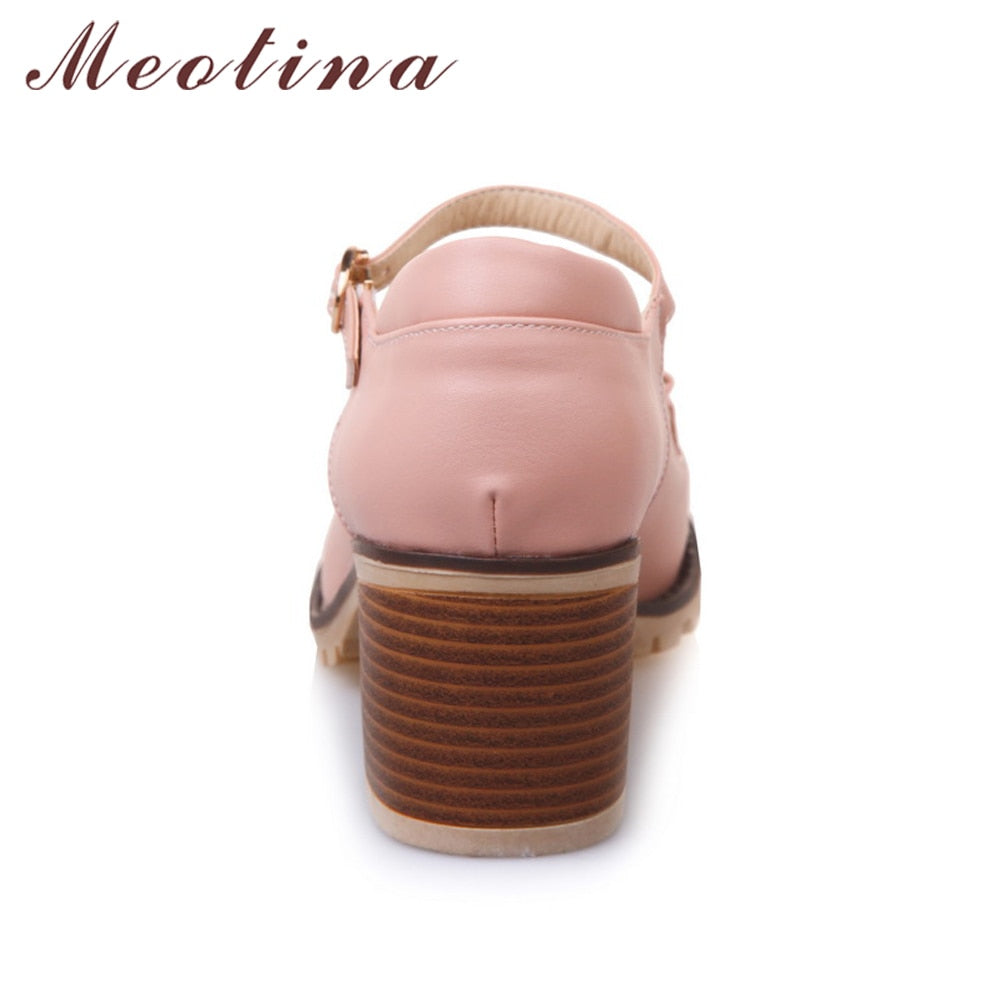 a Women Pumps Lolita Shoes Platform