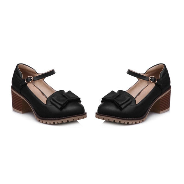 a Women Pumps Lolita Shoes Platform