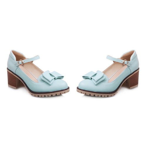 a Women Pumps Lolita Shoes Platform