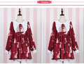 Lolita Dress Sweet Rabbit White Red