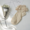 Fashion Women Girls Lace Ruffle Frilly Ankle Socks