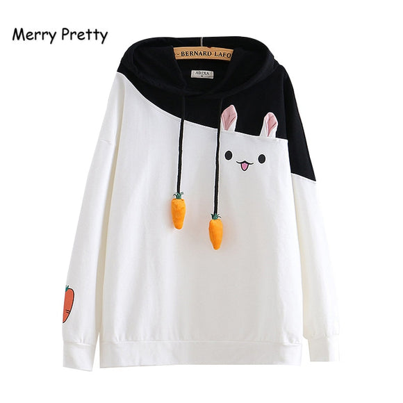 Merry Cute Rabbit Sweatshirt