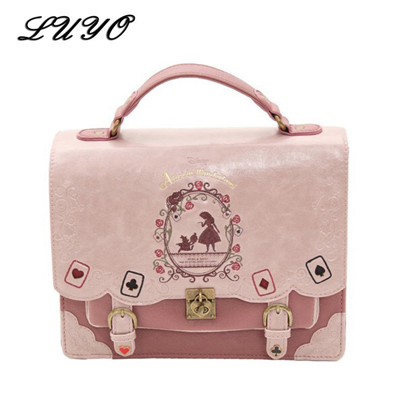 Alice In Wonderland Kawaii Small Backpack