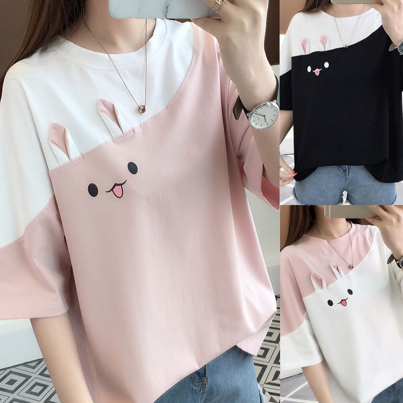 Merry Cute Rabbit T-Shirt