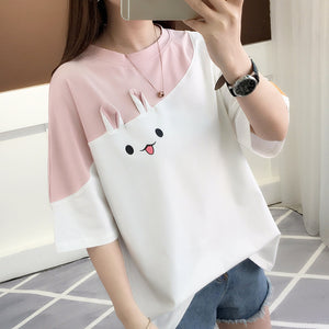 Merry Cute Rabbit T-Shirt