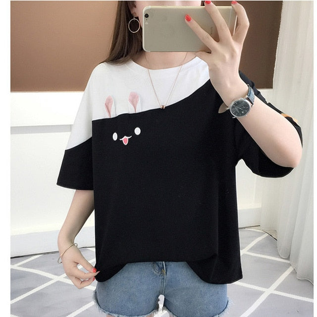 Merry Cute Rabbit T-Shirt