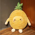 Kawaii Fuzzy Watermelon Cherry Pineapple Fruits Soft Plush