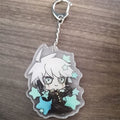 Anime Dangan Ronpa Danganronpa V3 Key Chains Two-sided Keychain
