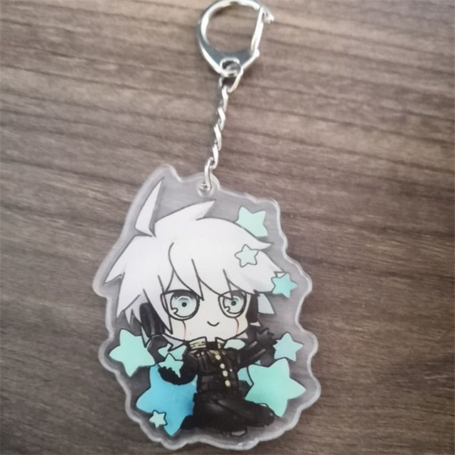 Anime Dangan Ronpa Danganronpa V3 Key Chains Two-sided Keychain