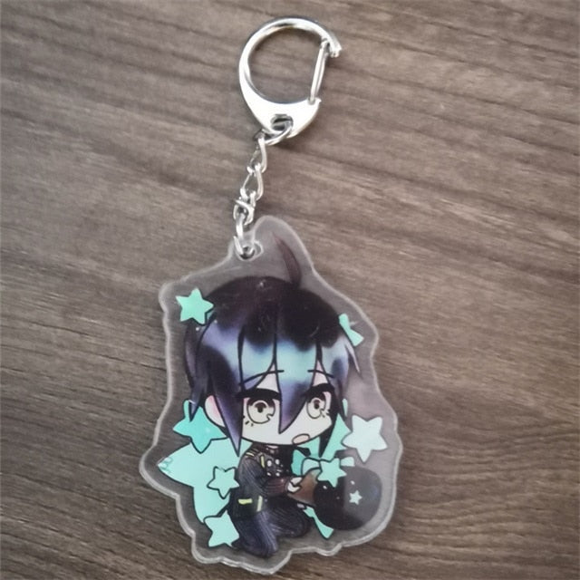 Anime Dangan Ronpa Danganronpa V3 Key Chains Two-sided Keychain