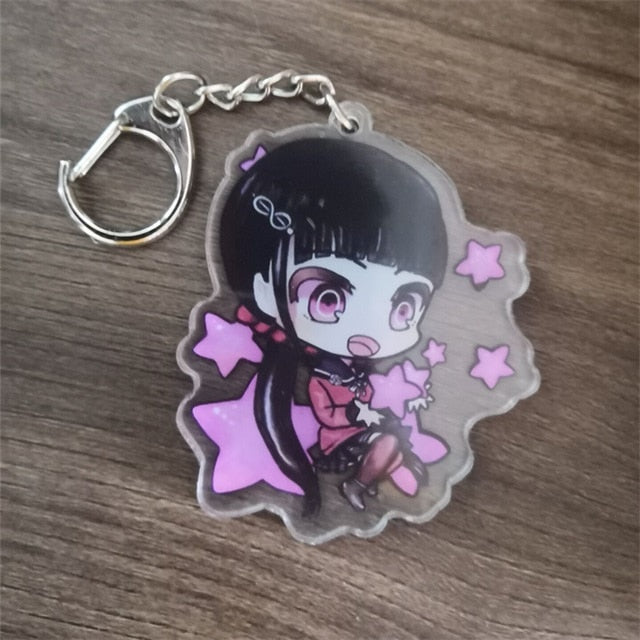 Anime Dangan Ronpa Danganronpa V3 Key Chains Two-sided Keychain