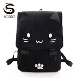Cute Cat Backpack  Kawaii School Bagpack