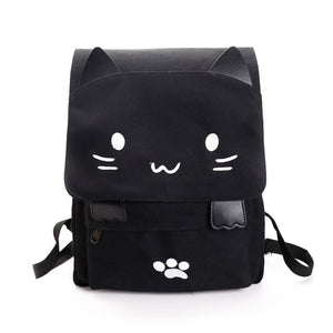 Cute Cat Backpack  Kawaii School Bagpack