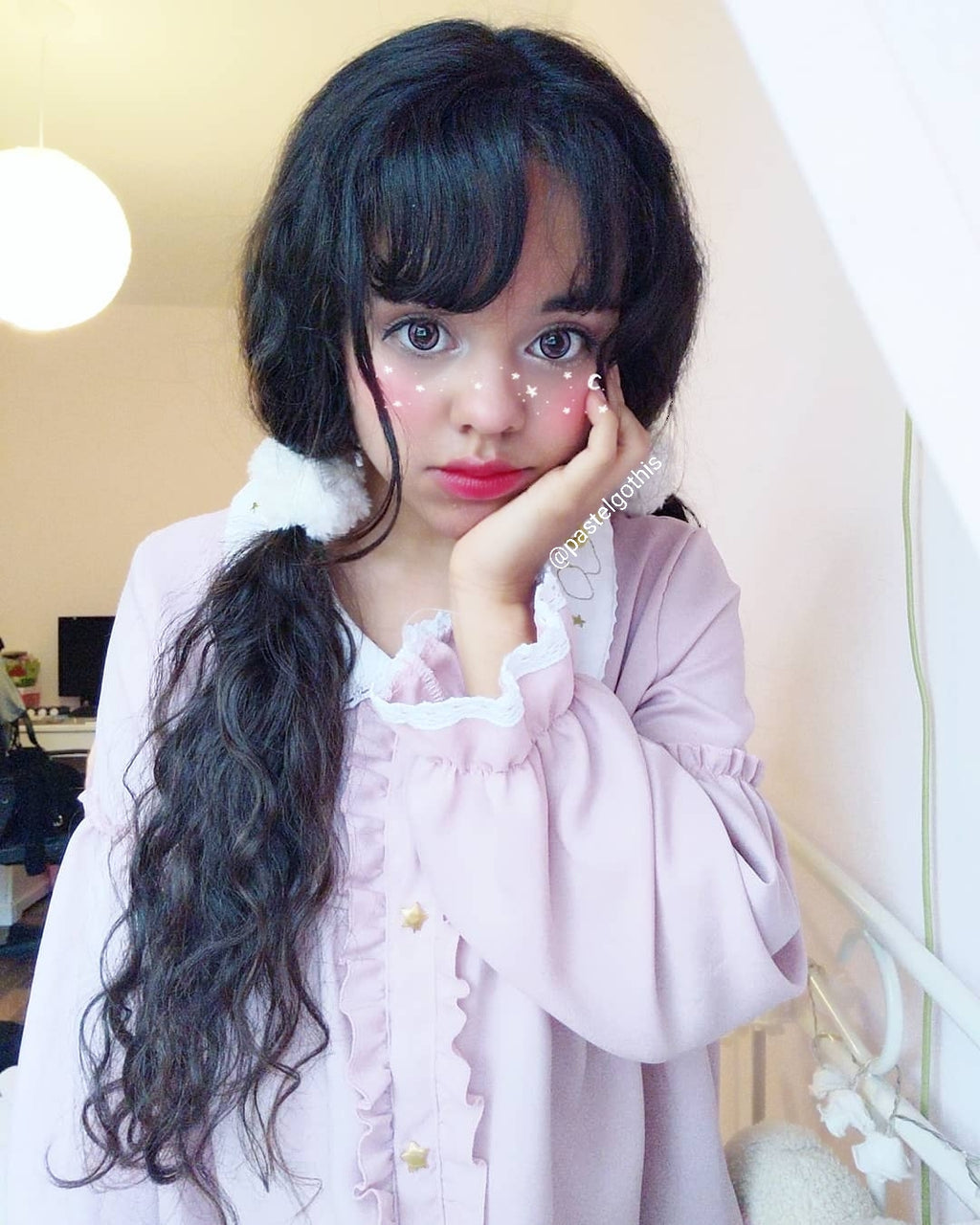 Lace Embroidery Doll Dress